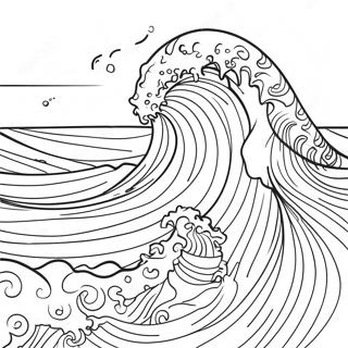 Sublime Ocean Waves Coloring Page 60244-48336