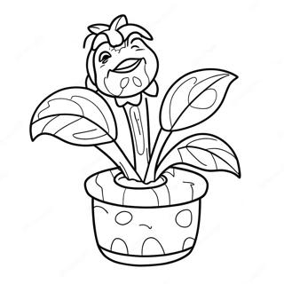 Audrey Ii Plant Coloring Page 60474-48505