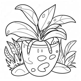 Audrey Ii Plant Coloring Page 60474-48508