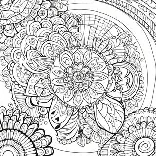 Intricate Animal Mandala Coloring Page 60613-48618