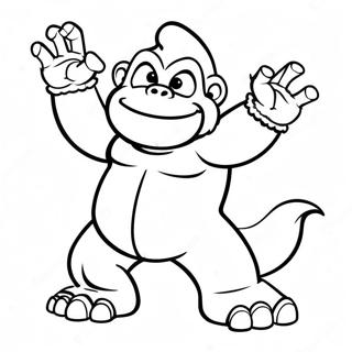 Dixie Kong Coloring Page 60713-48695