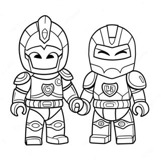 Nexo Knights Coloring Page 60743-48724