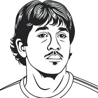 Maradona Coloring Page 61093-48998