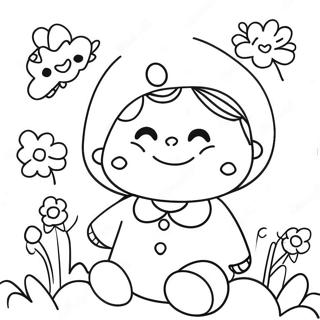 Cheerful Get Well Soon Mom Coloring Page 61354-49205