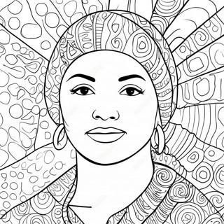 Alma Thomas Abstract Art Coloring Page 61553-49368