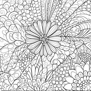 Vibrant Alma Thomas Patterns Coloring Page 61554-49371