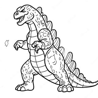 Godzilla Coloring Page 61-52