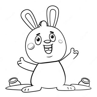 Rabbids Coloring Page 62233-49895