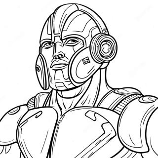 Titan Speakerman Coloring Page 6256-5106