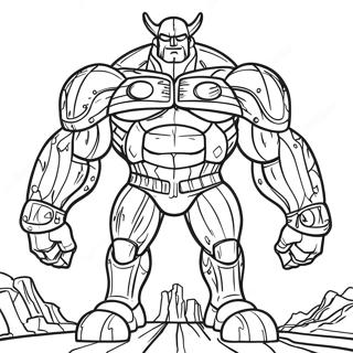 Titan Speakerman Coloring Page 6256-5108