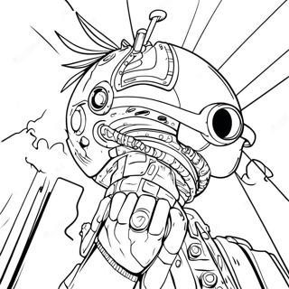 Titan Speakerman Coloring Pages