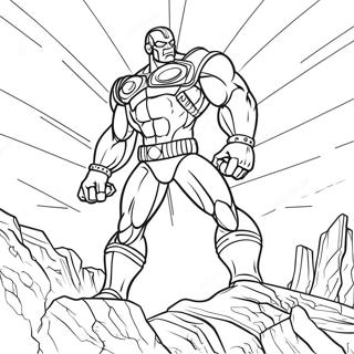 Titan Speakerman In Action Coloring Page 6257-5103