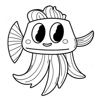 Fortnite Fishstick Character Coloring Page 62673-50251