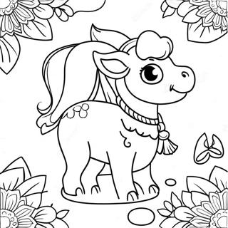 Lunar New Year 2024 Coloring Page 6316-5150