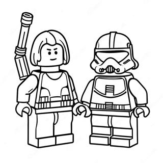 Lego Star Wars Coloring Page 631-507