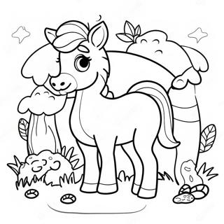 Zenon S Colorful Farm Animals Coloring Page 63234-50691