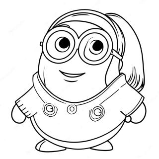 Agnes Despicable Me Coloring Page 63963-51274