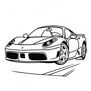 Ferrari Coloring Page 641-503