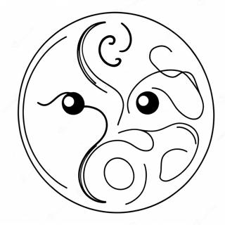 Sun And Moon Yin Yang Coloring Page 64313-51549
