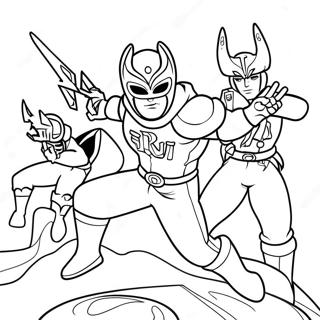 Spirit Rangers Coloring Page 64603-51773