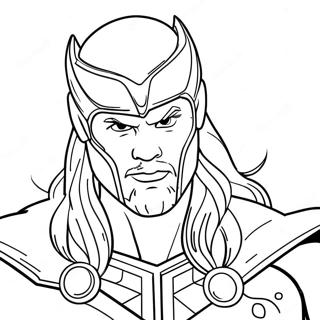 Thor Love And Thunder Coloring Page 65573-52549