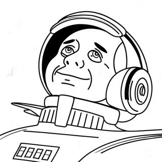 Pilot Airplane Coloring Page 66233-53110