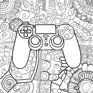 Controller Coloring Page 66943-53670