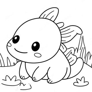 Squishmallow Axolotl Coloring Page 6746-5494