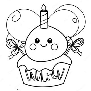 Happy Birthday Mom Coloring Page 6766-5514