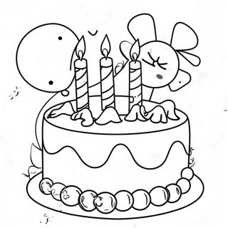 Happy Birthday Mom Coloring Page 6766-5516