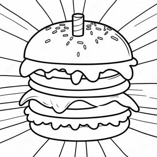 Whataburger Logo Coloring Page 69183-55455