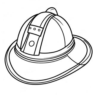 Fireman Hat Coloring Page 69803-55947