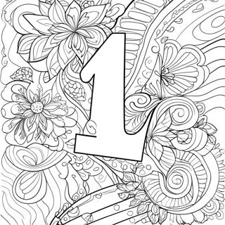 Number 4 Coloring Page 70203-56267