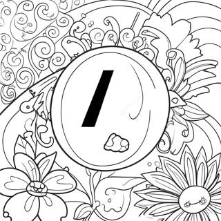 Number 4 Coloring Page 70203-56268