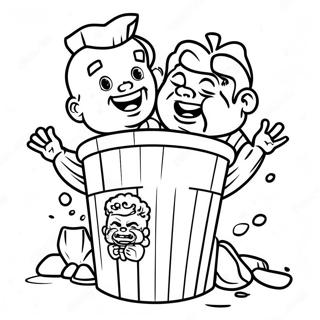 Garbage Pail Kids Coloring Page 70393-56418