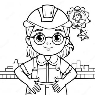 Rosie Revere Engineer Coloring Pages