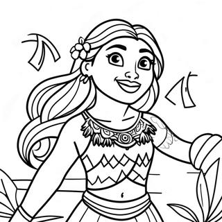 Moana Coloring Pages