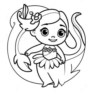 Moana Coloring Page 71-55