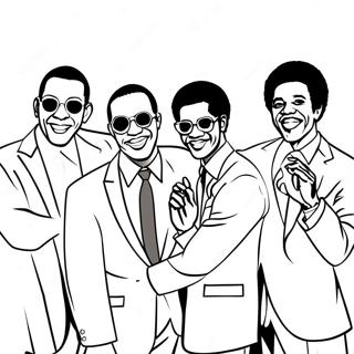 Soulful Motown Legends Coloring Page 72303-57940