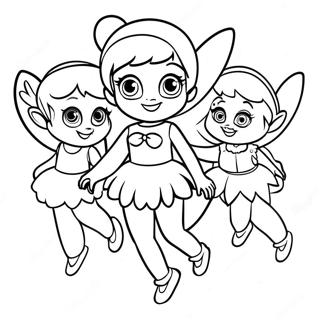 Disney Fairies Coloring Pages