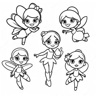 Disney Fairies Coloring Page 72472-58068