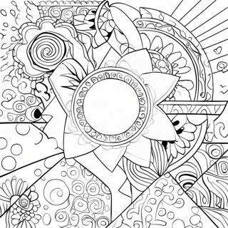 Minimalistic Coloring Pages