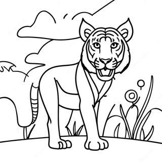 Colorful Png Animal Coloring Page 7787-6411