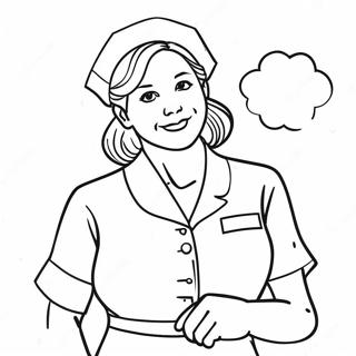 Nursing Coloring Page 8176-6719