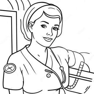 Nursing Coloring Page 8176-6720