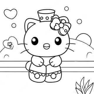 Hello Kitty Coloring Page 861-686