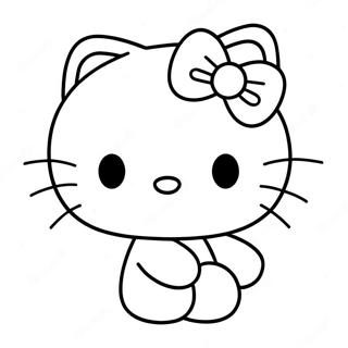 Hello Kitty Coloring Page 861-688