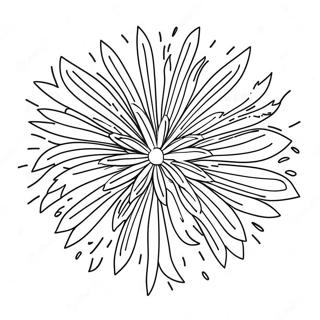 Fireworks Coloring Page 9186-7507