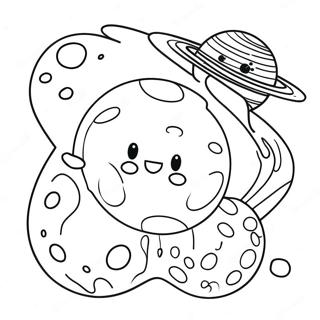 Dwarf Planets Coloring Page 9856-8033
